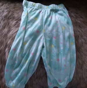 Blue tie dye sparkly pants girls